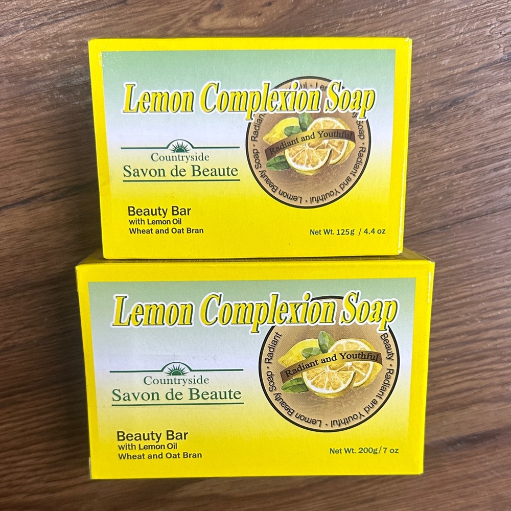 Lemon Complexion Soap COMBO 125g + 200g